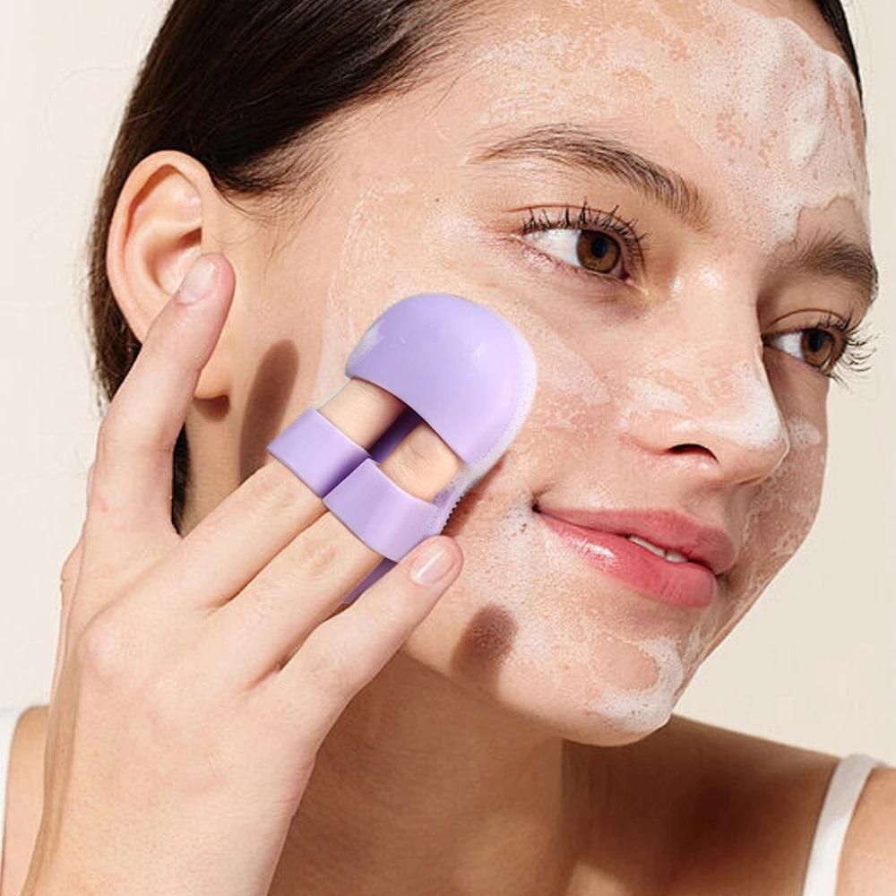 Soft Silicone Facial Cleansing Brush Set - Deep Pore Cleansing (2-Pack)