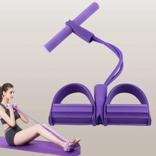 Yoga Pedal Puller Resistance Band - Home Fitness Leg Exerciser