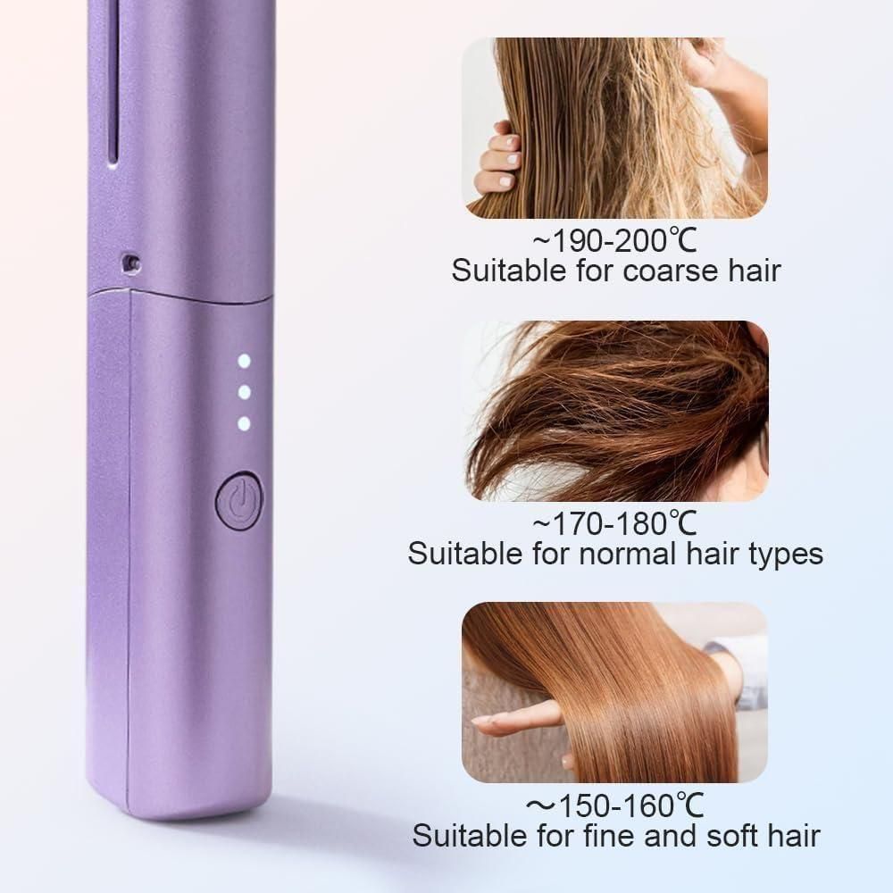 Portable Rechargeable Hair Straightner
