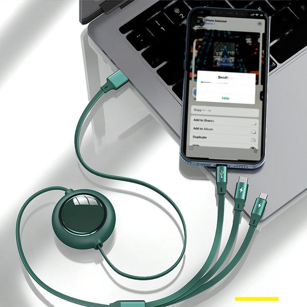3 in 1 Travel Charging Cable