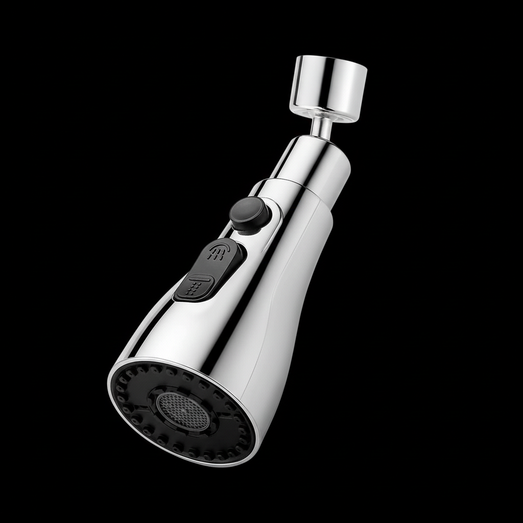 Faucet - Black Background