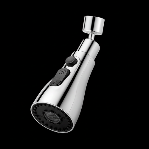 Faucet - Black Background